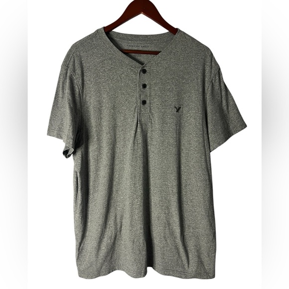 American Eagle Outfitters Other - AE American Eagle Outfitters Classic Gray Short Sleeve Gray Shirt Size XLT EUC